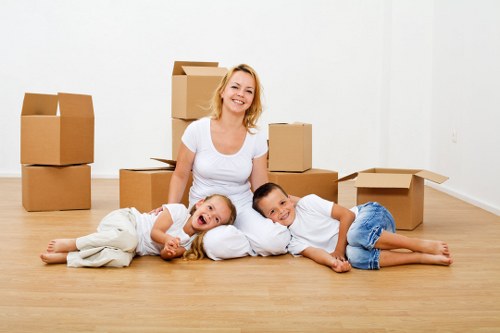 Professional packing materials for a local move in Colneyhatch